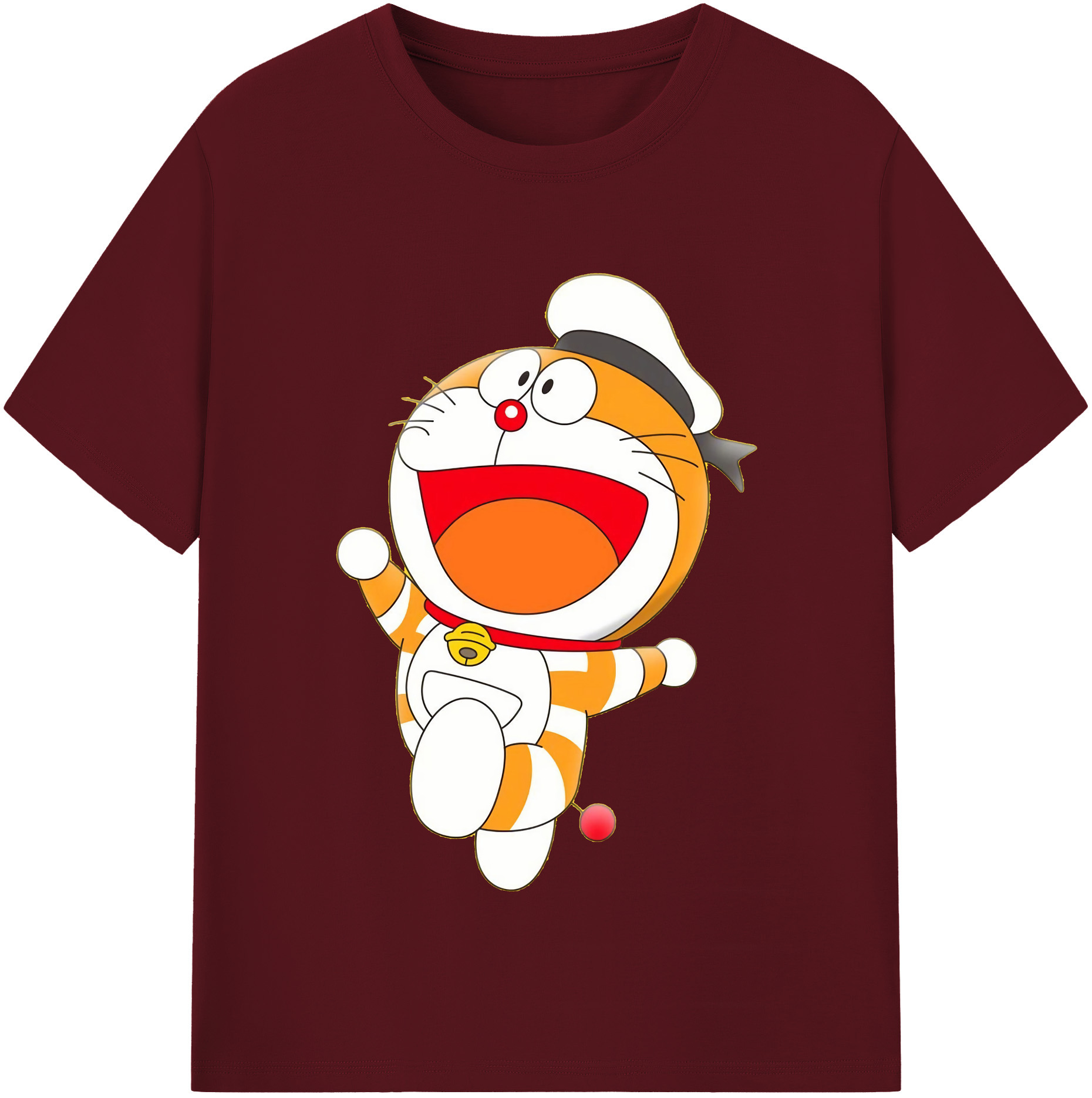 （画像用） ドラえもん Doraemon 綿100％半袖Tシャツ（フロントプリント）